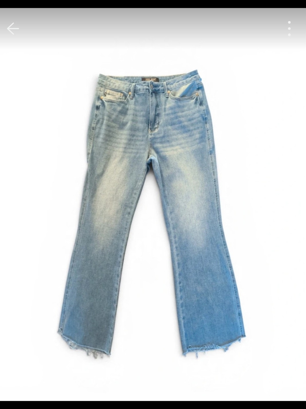 Judy Blue Light Wash Flare Jeans